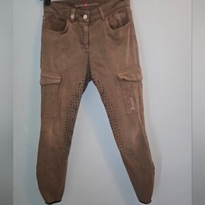 CAVALLO CASCA GRIP BREECHES Riding pants US Size 24 Equestrian Horse
